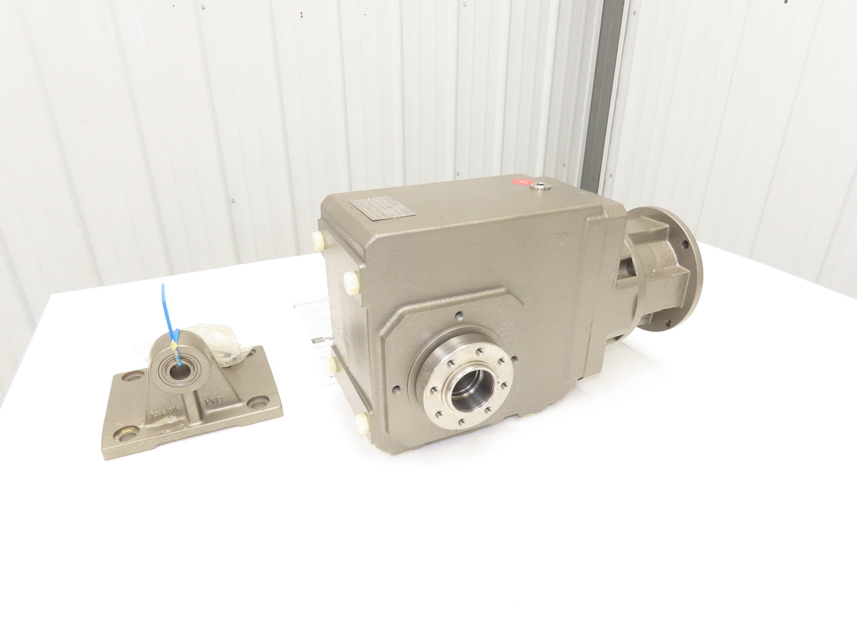 Stober K403WGD0670MR160/140B Helical Gearbox 67.3 Ratio 26rpm 2Hp Hollow Shaft