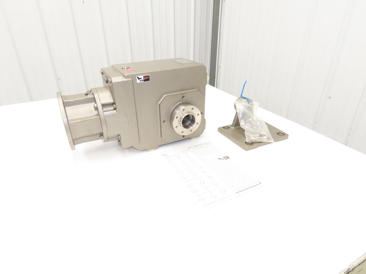 Stober K403WGD0670MR160/140B Helical Gearbox 67.3 Ratio 26rpm 2Hp Hollow Shaft