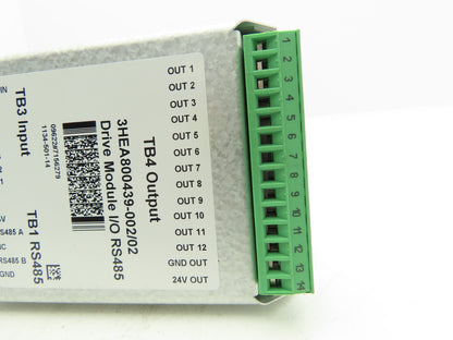 ABB 3HEA800439-002/02 Drive Module I/O RS485