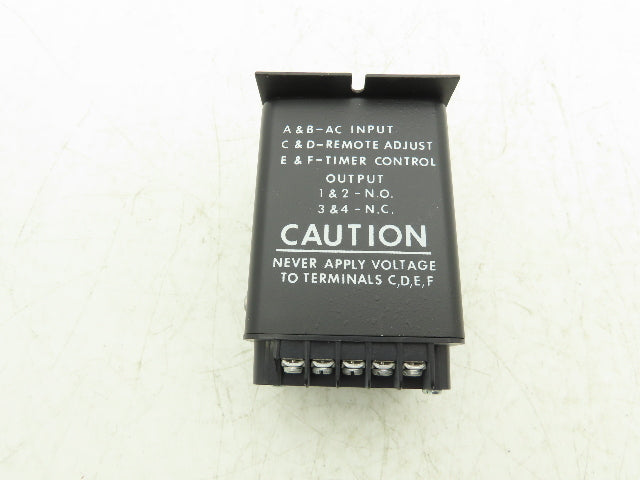 ISSC 1013-1-E-2-B Solid State Time Delay Relay 115 VAC 50/60 Hz Output 10A