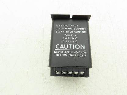 ISSC 1013-1-E-2-B Solid State Time Delay Relay 115 VAC 50/60 Hz Output 10A