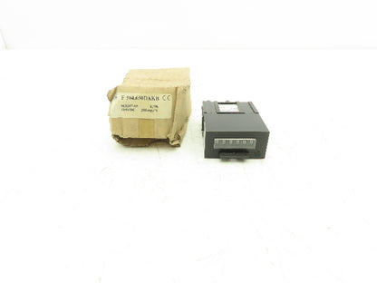 IVO F504.650DAKB Electromechanical Count Meter Pulse Counter 110 VDC Panel Mount