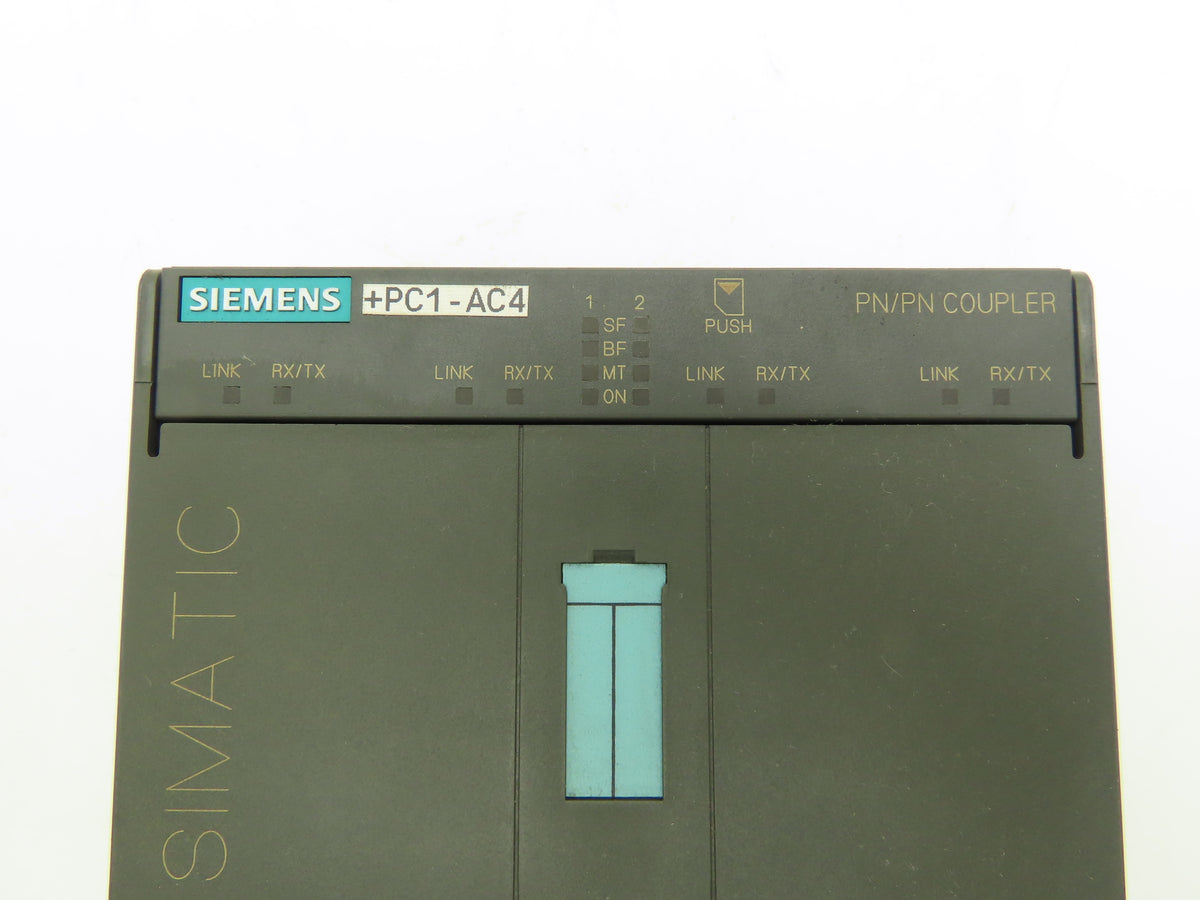 Siemens 6ES7158-3AD01-0XA0 SIMATIC S7 DP PN/PN Coupler Profinet Module PROFISafe