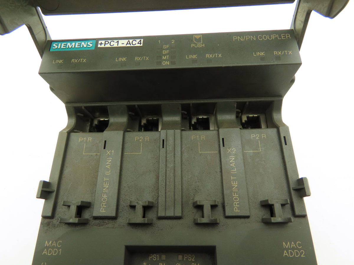 Siemens 6ES7158-3AD01-0XA0 SIMATIC S7 DP PN/PN Coupler Profinet Module PROFISafe