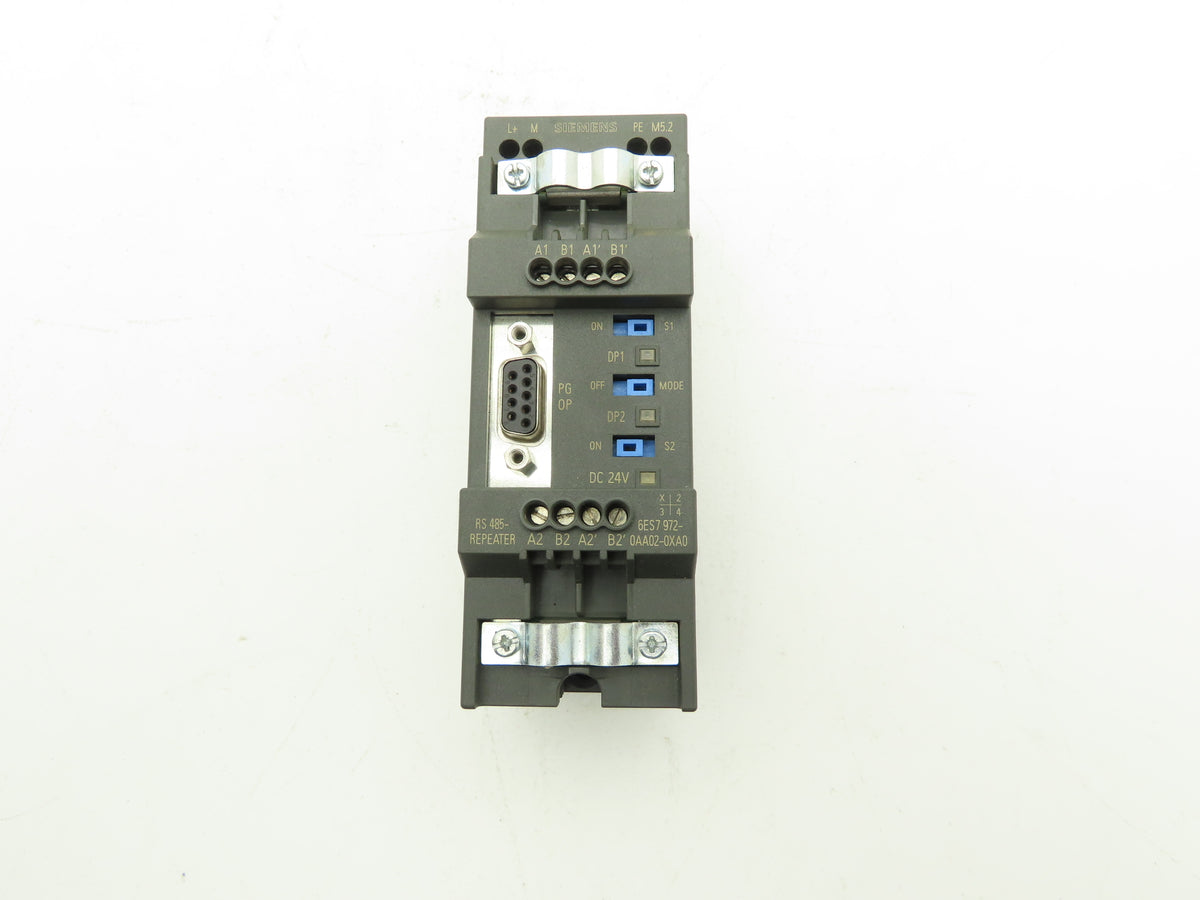 Siemens 6ES7 972-0AA02-0XA0 SIMATIC S7 DP RS485 Repeater PROFIBUS MPI Bus Module