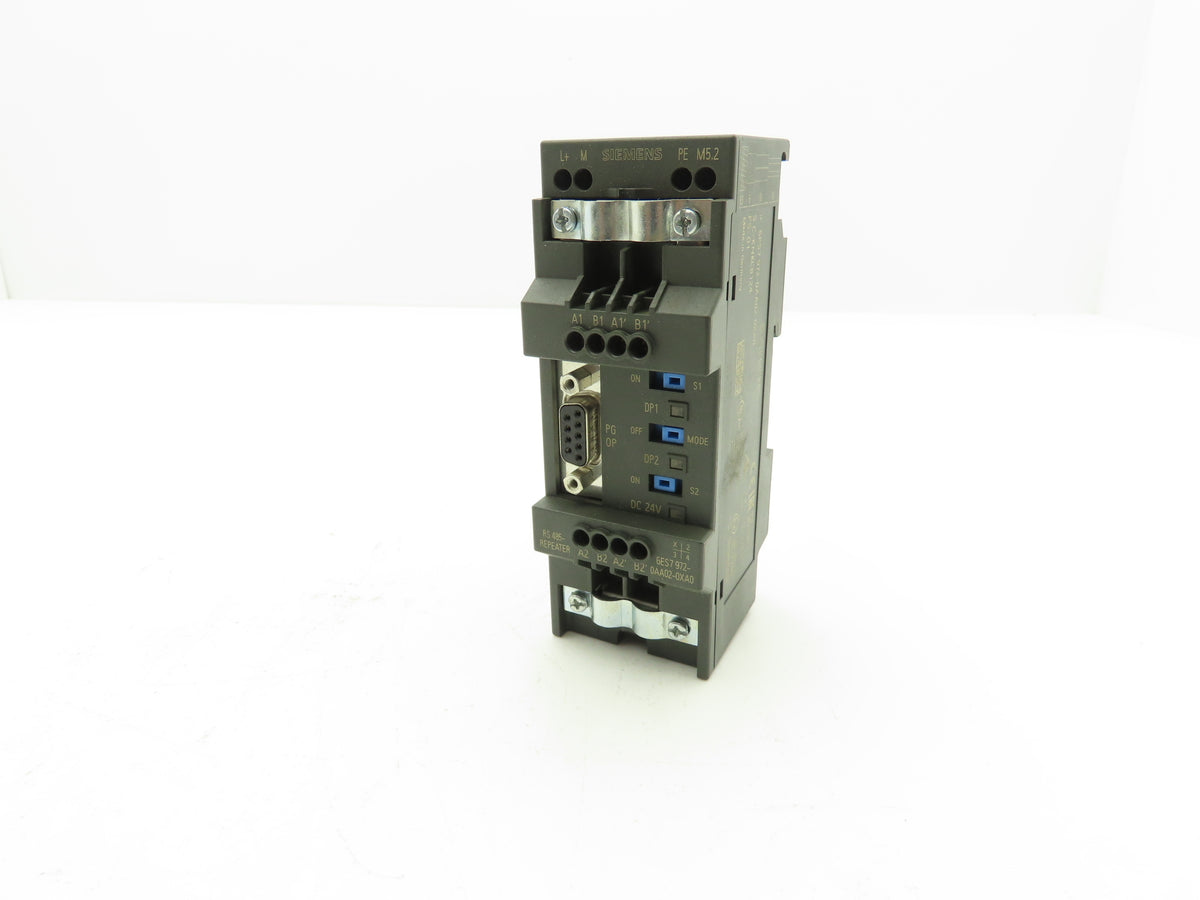 Siemens 6ES7 972-0AA02-0XA0 SIMATIC S7 DP RS485 Repeater PROFIBUS MPI Bus Module