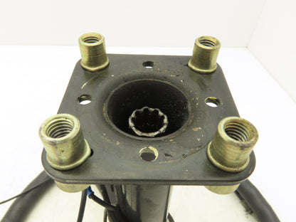 Hyster Forklift Steering Wheel & Bracket Assembly Removed From E50Z-33