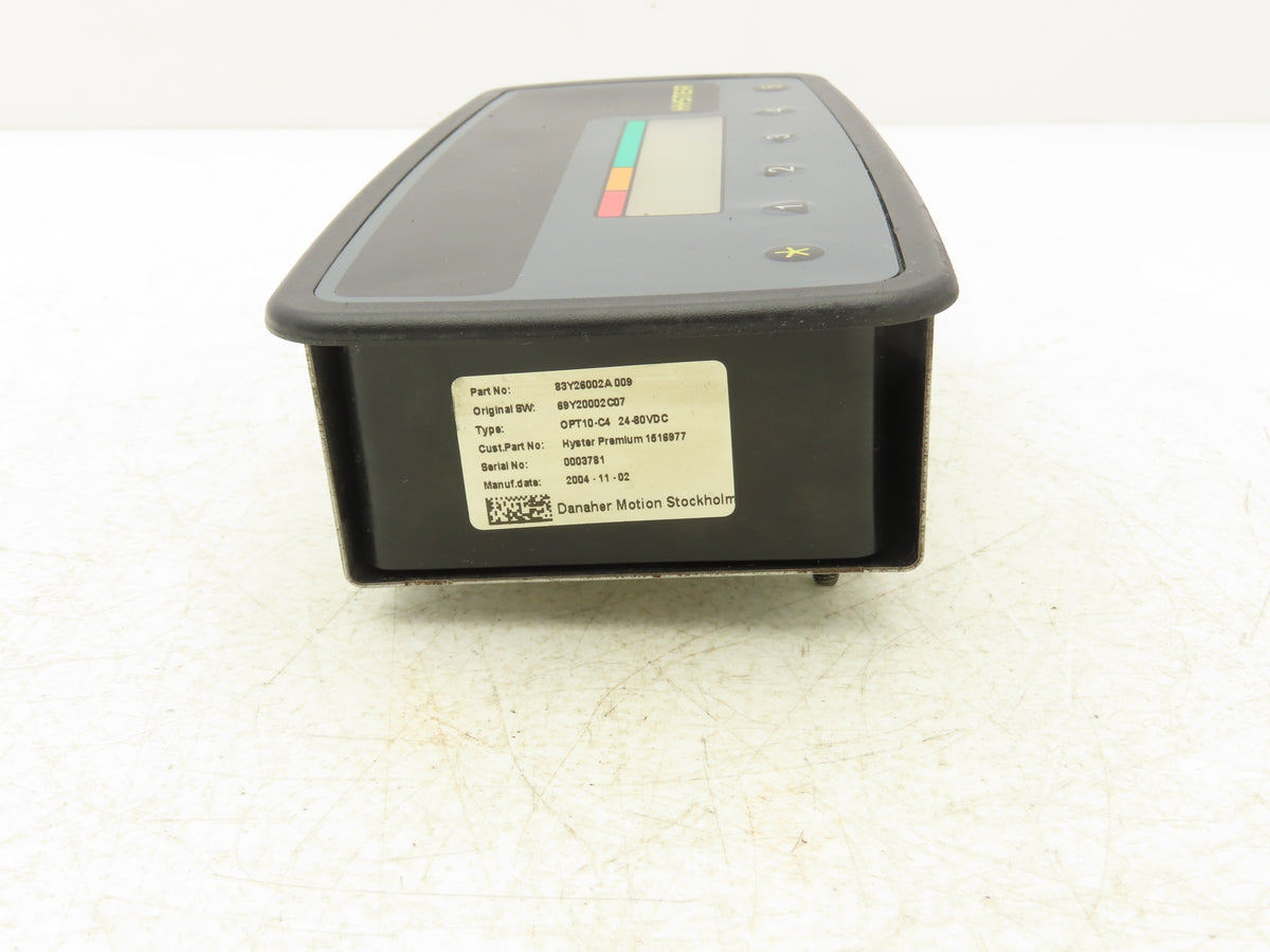 Hyster Danaher 83Y26002A009 Dash Display Master Controller OPT10-C4 Off E50Z-33