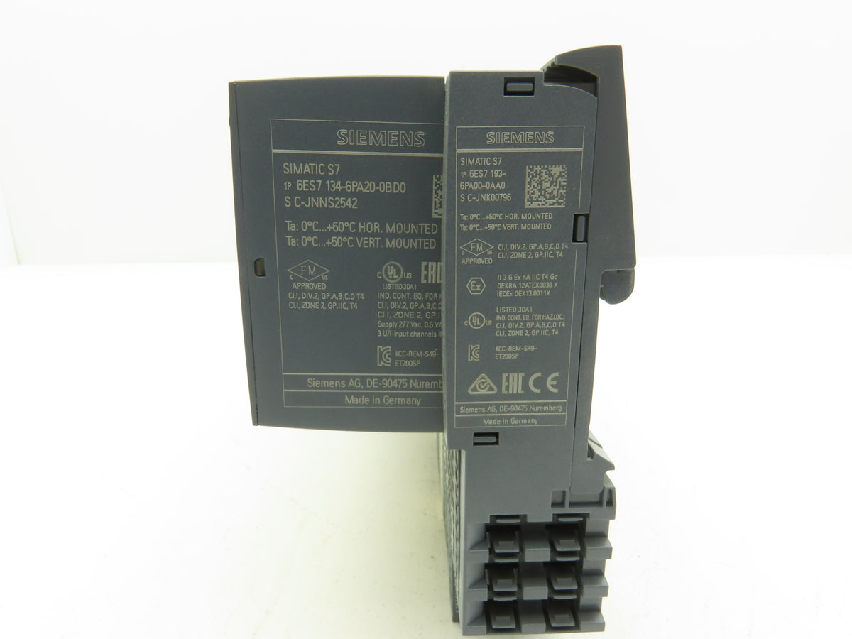 Siemens ET200SP SIMATIC PROFINET Failsafe Energy Meter IM155-6PN F-DI F-DQ 480V