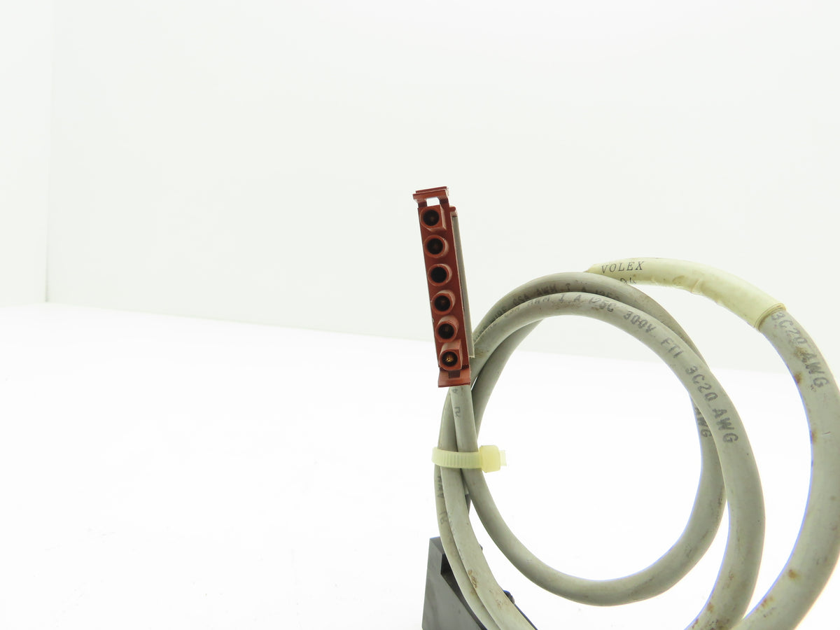 Volex P0911QN-A Dedicated 6 Pin Power Cord Connector Adapter 33" Cable 120 VAC