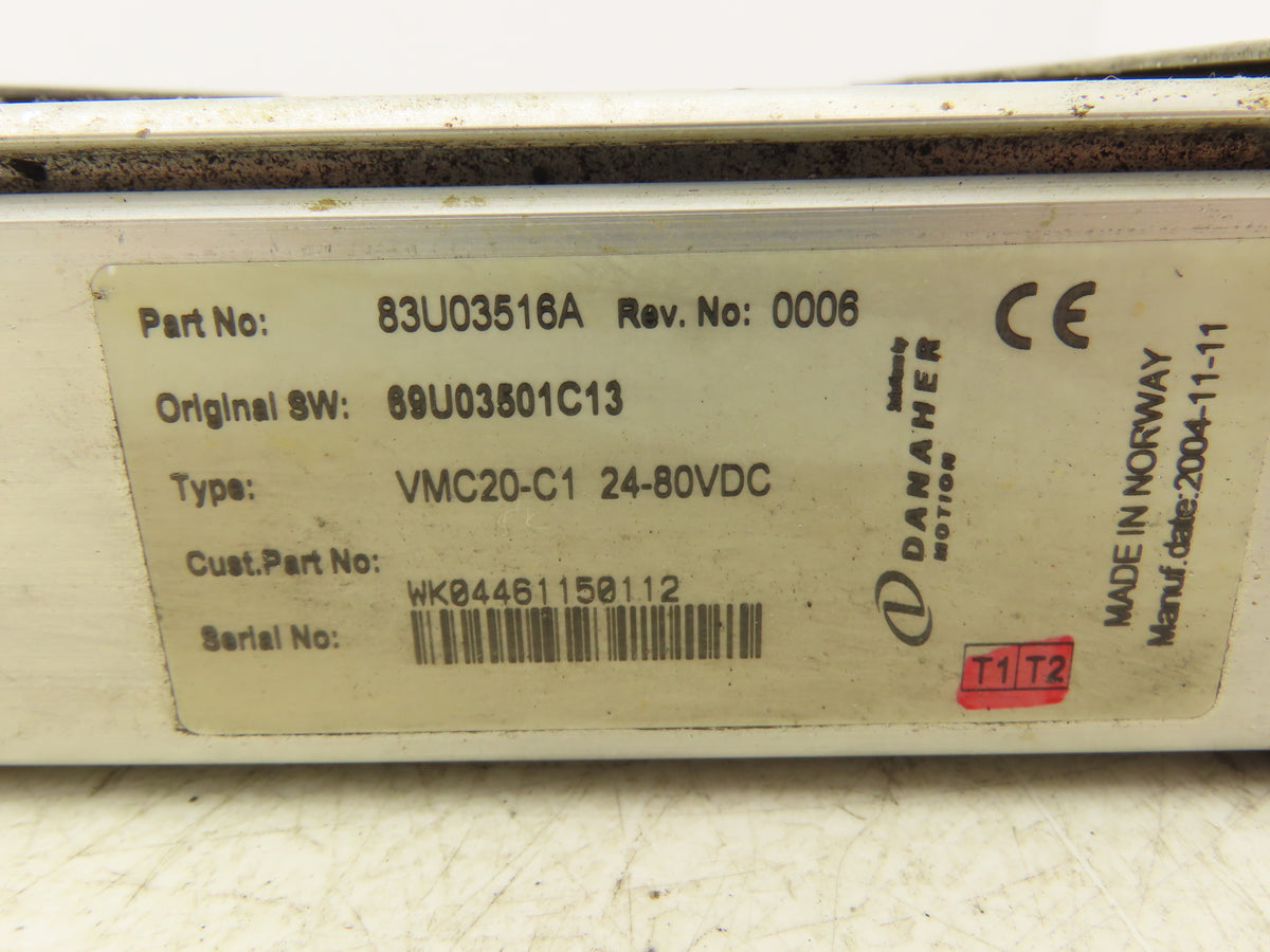 Danaher Motion VMC20-C1 Vehicle Master Controller Module E50Z-33 Rev 0006