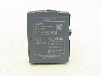 Siemens 6ES7 134-6PA20-0BD0 SIMATIC ET200SP Analog Input Energy Meter 480VAC