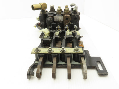 Husco 5000-C259 D Hydraulic 4-Spool Forklift Mast Control Valve Off E50Z-33
