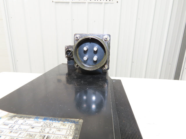 Okuma BL-MP400J-25SNA Servo Motor 6.2kw 2500 RPM 133V 3PH Encoder ER-JG-7200D