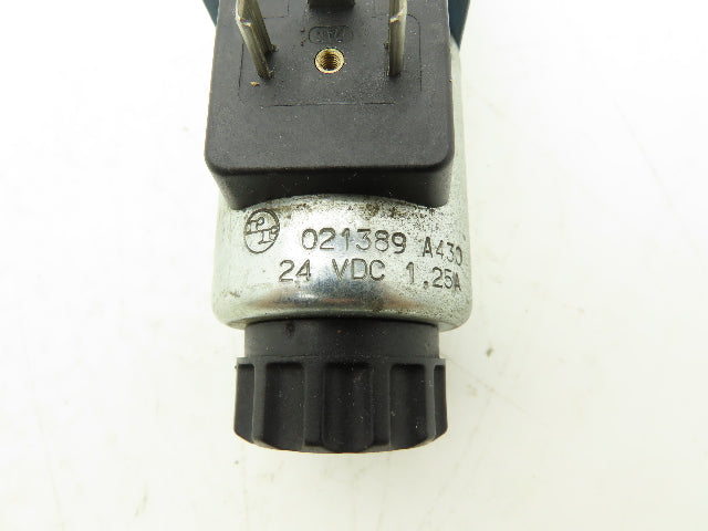 Rexroth 4WE6D61/OFEG24N9K4 Hydraulic Dual Solenoid Directional Spool Valve 24VDC