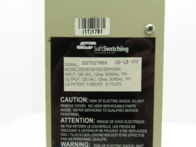 Soft Switching DS10012A120V2SH1000A DySc Power Supply Voltage Sag Protector 120V