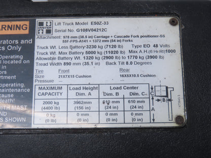 Danaher ACS4820-700C AC SuperDrive Forklift Motor Controller 48V 83Y05102A
