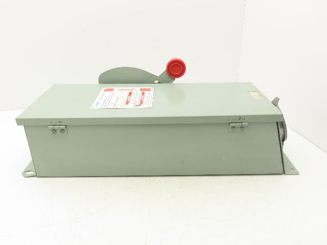 Eaton Disconnect Switch 60A 600V Fused Russellstoll DS6404MP Receptacle READ
