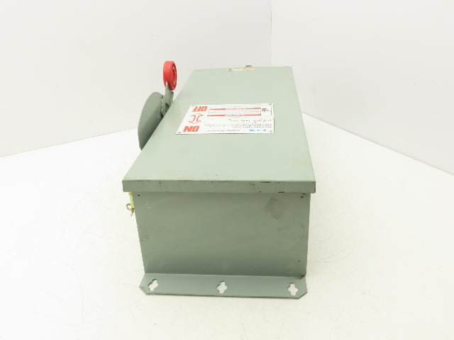 Eaton Disconnect Switch 60A 600V Fused Russellstoll DS6404MP Receptacle READ