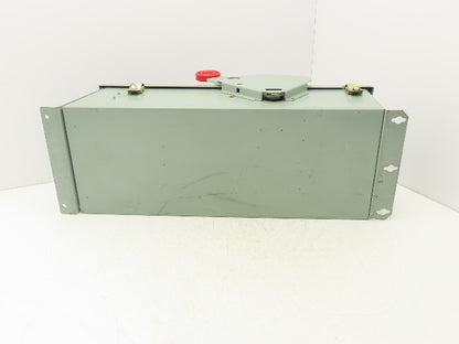 Eaton Disconnect Switch 60A 600V Fused Russellstoll DS6404MP Receptacle READ