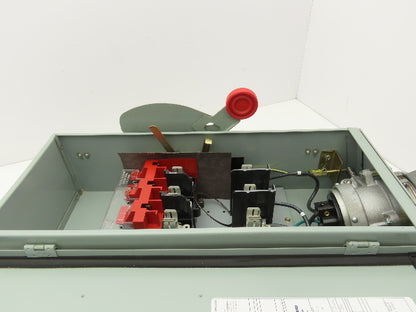 Eaton Disconnect Switch 60A 600V Fused Russellstoll DS6404MP Receptacle READ