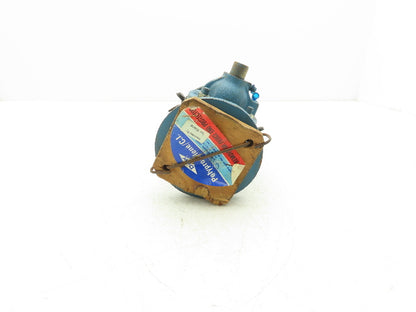 DOW PP-M 1" Manual Diaphragm Pinch Valve Orange Poly Lined Chemical Resistant