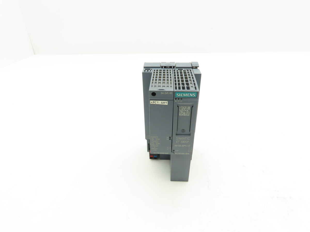 Siemens IM155-6PN ST ET200SP 6ES7155-6AU01-0BN0 PROFINET Interface Module V4.1.0