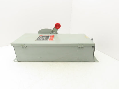 Cutler Hammer Disconnect Switch 60A 600V Fused Russellstoll DS6404MP Receptacle
