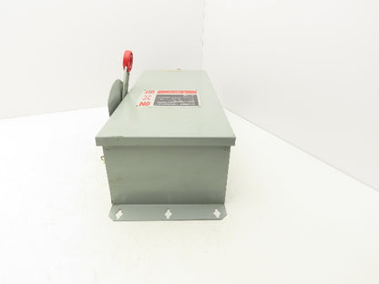 Cutler Hammer Disconnect Switch 60A 600V Fused Russellstoll DS6404MP Receptacle