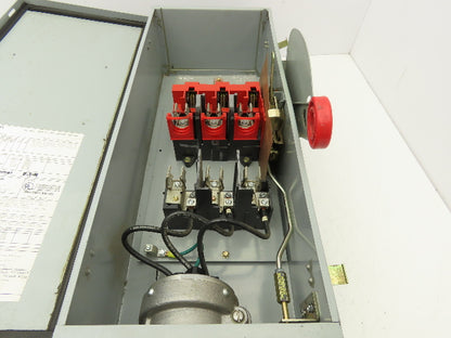 Cutler Hammer Disconnect Switch 60A 600V Fused Russellstoll DS6404MP Receptacle