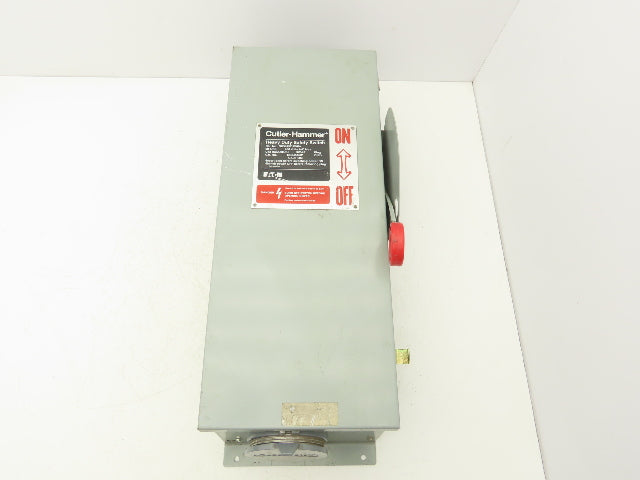 Cutler Hammer Disconnect Switch 60A 600V Fused Russellstoll DS6404MP Receptacle