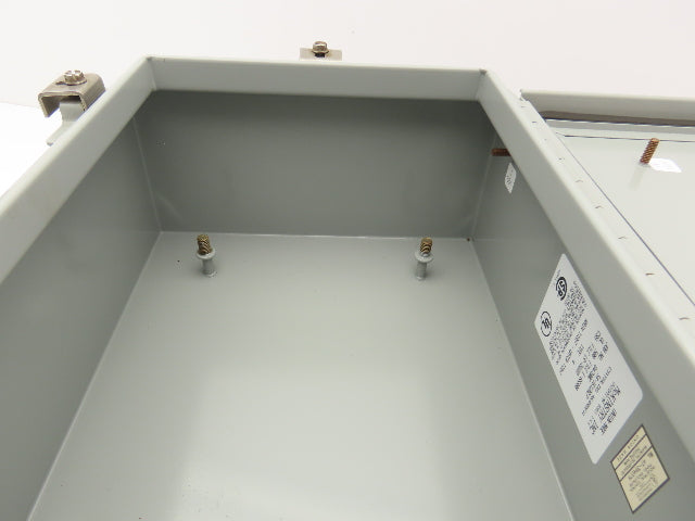McKinstry 54-16126LP Electrical Enclosure 16x12x6" JIC Box No Backplate Type 4