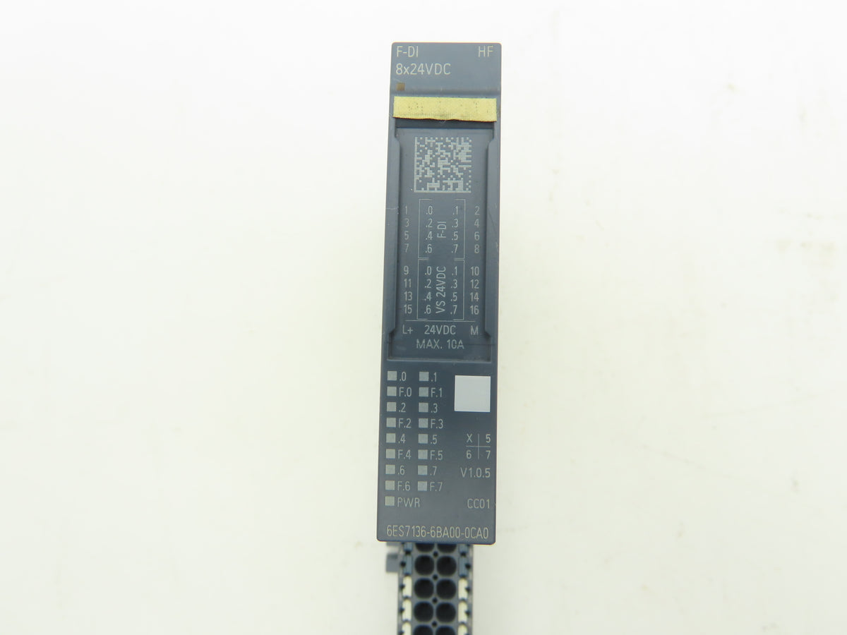 Siemens 6ES7 136-6BA00-0CA0 SIMATIC ET200SP Digital Input F-DI 8x HF