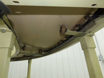 Sigma Portec 90 Deg Curve Portable Conveyor 18" Belt 230/460V Belt Drive 60FPM