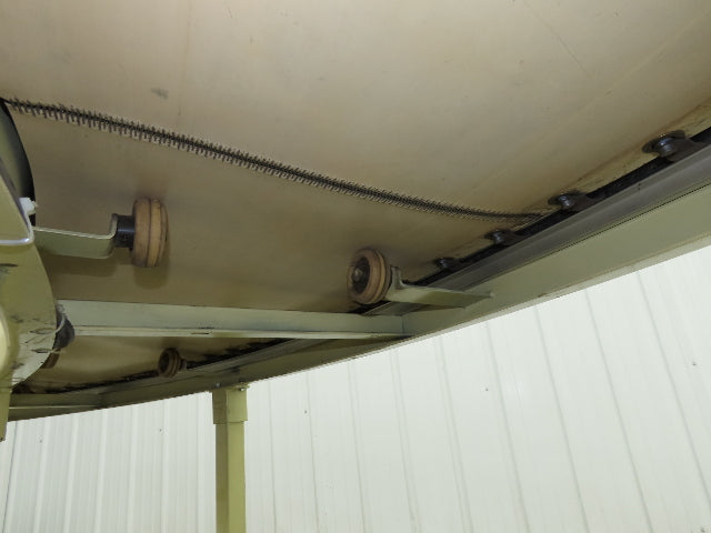 Sigma Portec 90 Deg Curve Portable Conveyor 18" Belt 230/460V Belt Drive 60FPM