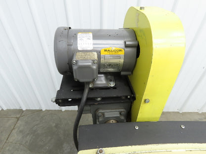 Sigma Portec 90 Deg Curve Portable Conveyor 18" Belt 230/460V Belt Drive 60FPM
