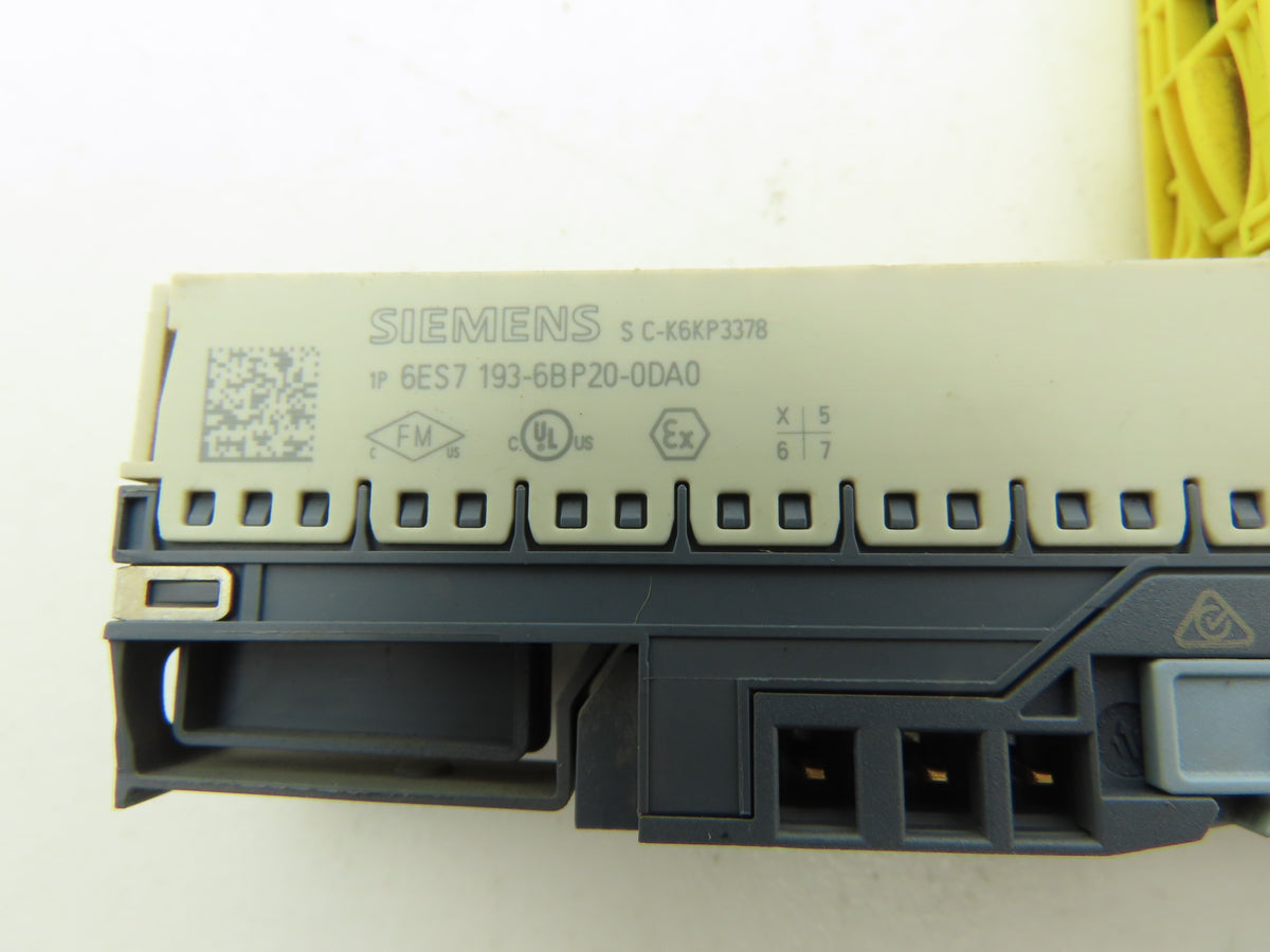 Siemens 6ES7 136-6BA00-0CA0 SIMATIC ET200SP Digital Input F-DI 8x HF