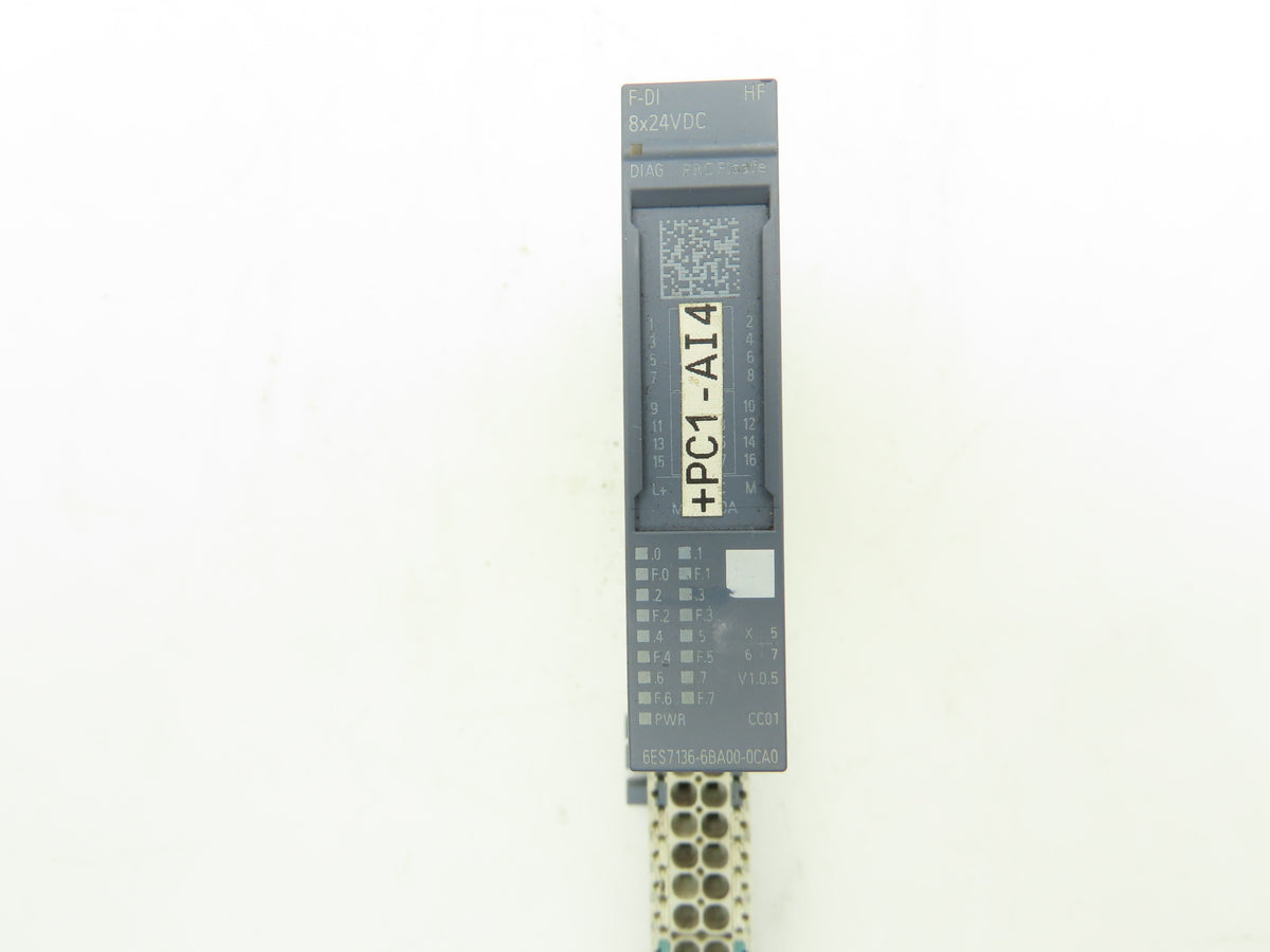Siemens 6ES7 136-6BA00-0CA0 SIMATIC ET200SP Digital Input F-DI 8x HF