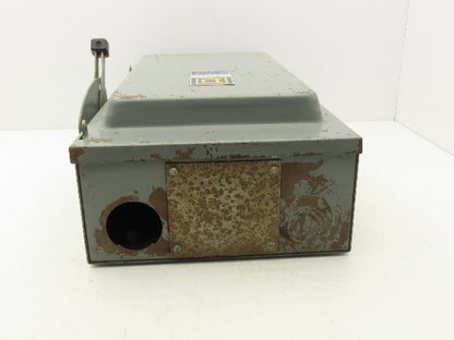Square D HU364 Safety Disconnect Switch 200 Amp 600V 3 Pole Non-Fusible