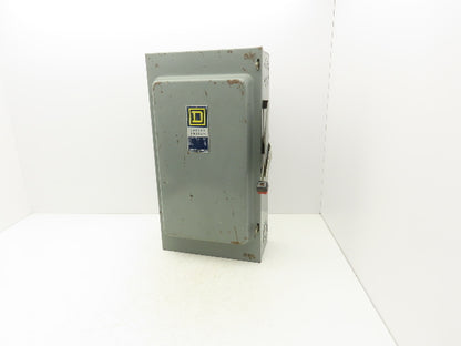 Square D HU364 Safety Disconnect Switch 200 Amp 600V 3 Pole Non-Fusible