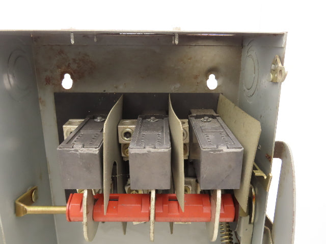 Square D HU364 Safety Disconnect Switch 200 Amp 600V 3 Pole Non-Fusible