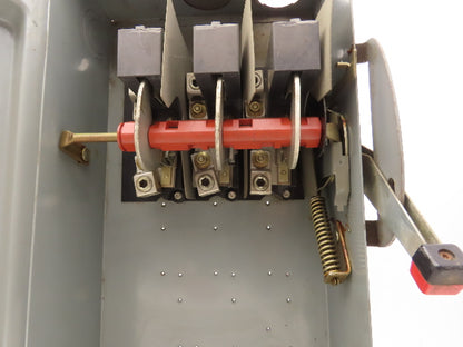 Square D HU364 Safety Disconnect Switch 200 Amp 600V 3 Pole Non-Fusible