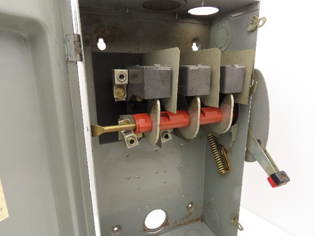 Square D HU364 Safety Disconnect Switch 200 Amp 600V 3 Pole Non-Fusible