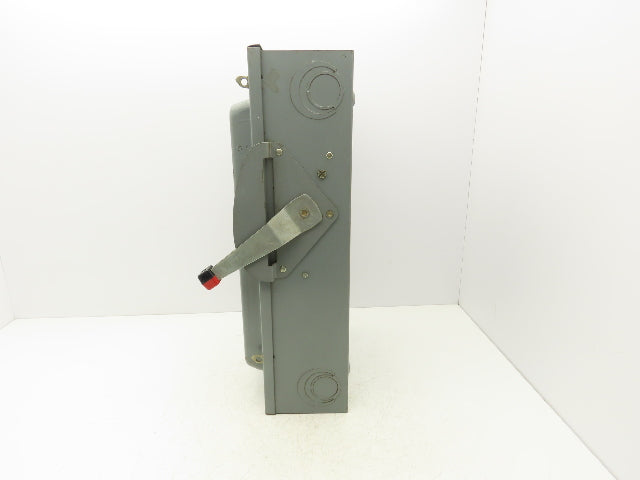 Square D HU364 Safety Disconnect Switch 200 Amp 600V 3 Pole Non-Fusible
