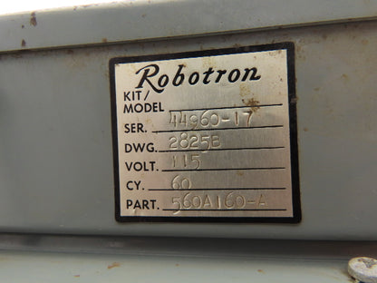 Robotron 560A160-A Resistance Welding Control Plug Housing is Crushed/Functional