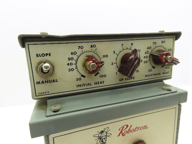 Robotron 560A160-A Resistance Welding Control Plug Housing is Crushed/Functional