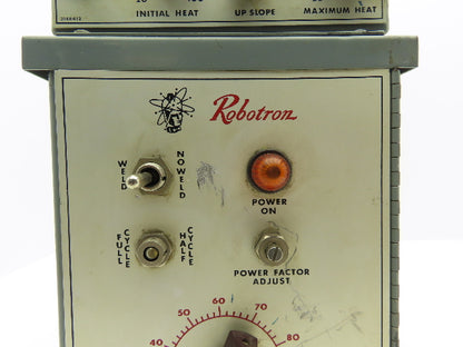 Robotron 560A160-A Resistance Welding Control Plug Housing is Crushed/Functional