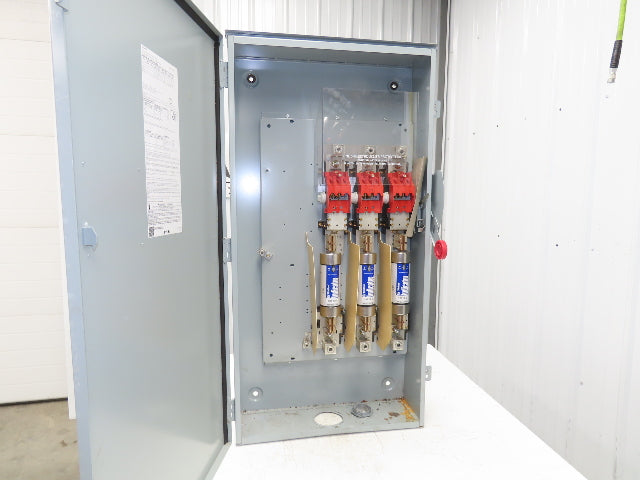Eaton DH365FRK Safety Disconnect Switch 400A 600V 3Ph Fused 3R Rainproof