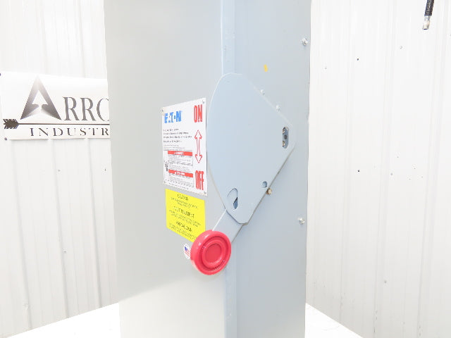 Eaton DH365FRK Safety Disconnect Switch 400A 600V 3Ph Fused 3R Rainproof
