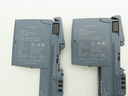 Siemens 6ES7 131-6BH00-0BA0 SIMATIC ET200SP Digital Input DI 16x 24VDC Lot of 2